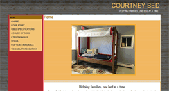 Desktop Screenshot of courtneybed.com